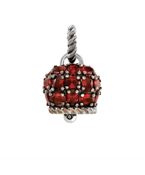 Charm Chantecler Donna Et Voilà Campanelle in Argento Diamante 0.01 Ct 44322 - 44322